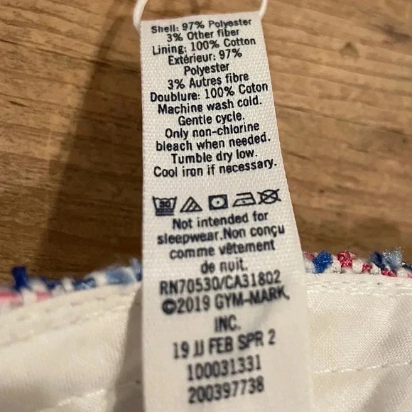 NWT Janie and Jack Tweed Blue Red Sparkly Baseball Cap Size 2-3T Preppy Cute - Picture 8 of 9